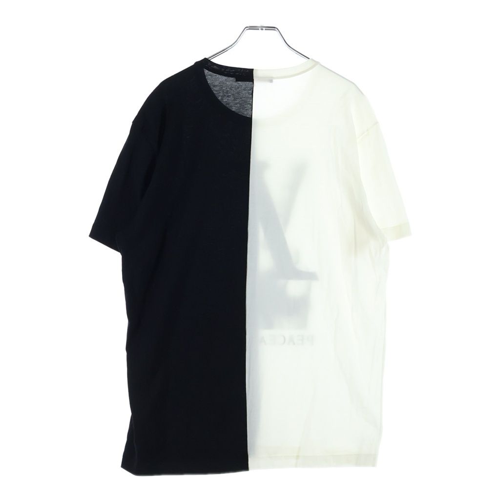 Louis Vuitton Peaceandlove Short Sleeve T-Shirt White Black Fmb — view 2