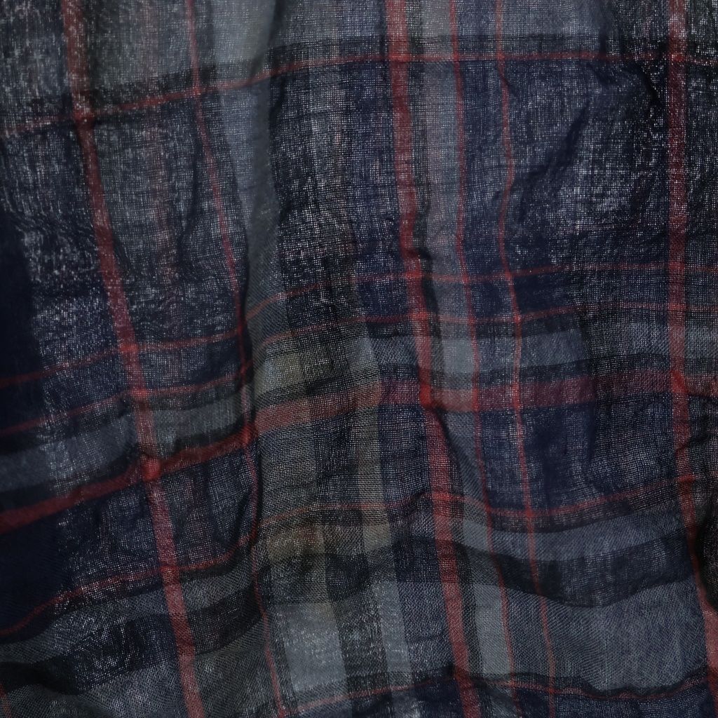 Chrome Hearts Looseends LS Loose End Plaid Pattern BS Button Long Sleeve Shirt — view 5
