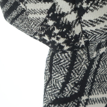 Louis Vuitton Monogram Plaid Zip Up Jacket Shirt Black White Vhs — view 6