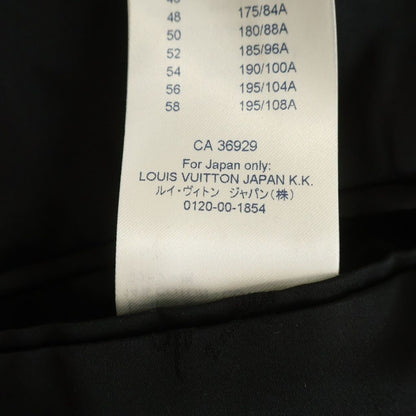 Louis Vuitton Monogram Plaid Zip Up Jacket Shirt Black White Vhs — view 8