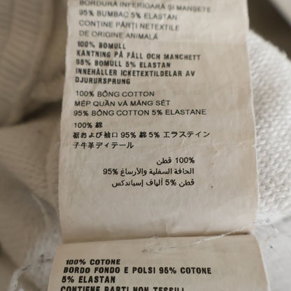 Prada Raf Simon Graphic Print Oversize Hoodie White — view 7