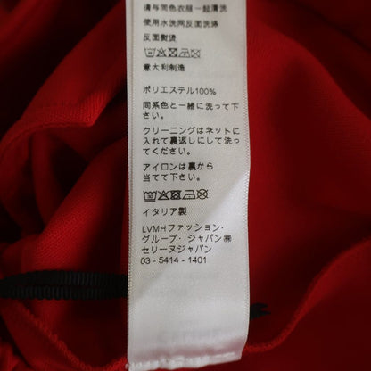 Celine Front Logo Zip Up Track Jacket Red — view 8