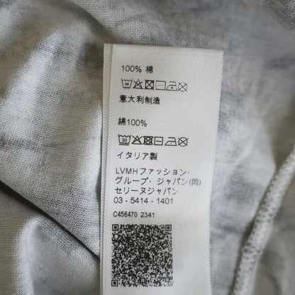 Celine Tie Dye Loose Cotton T-Shirt Logo Print Tie Dye All Over Pattern Crew — view 8
