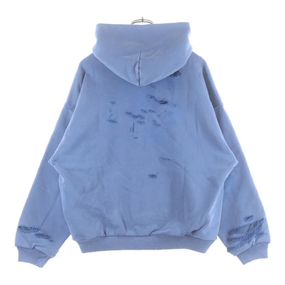 Balenciaga Destroylayerd Sports Hoodie Destroy Processing Front Logo Pullover — view 2