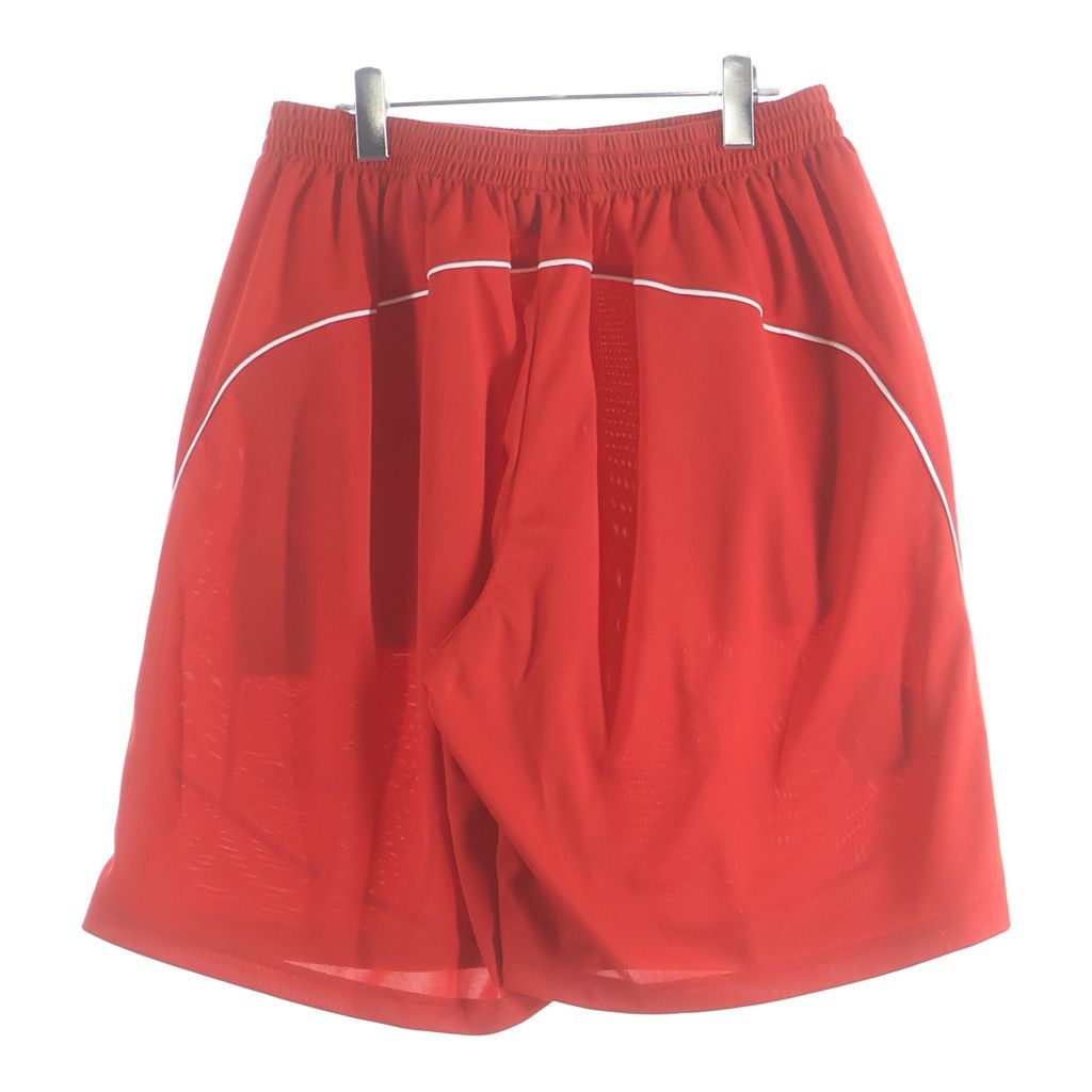 Balenciaga Logo Patch Game Mesh Shorts Black — view 2