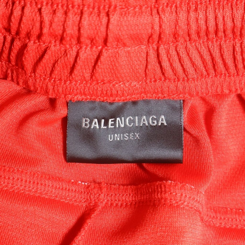 Balenciaga Logo Patch Game Mesh Shorts Black — view 6