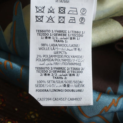 Gucci Check All Over Pattern Tweed Jacket Multicolor — view 7