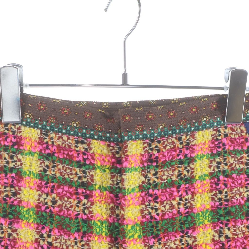 Gucci Check Allover Tweed Shorts Multicolor — view 3