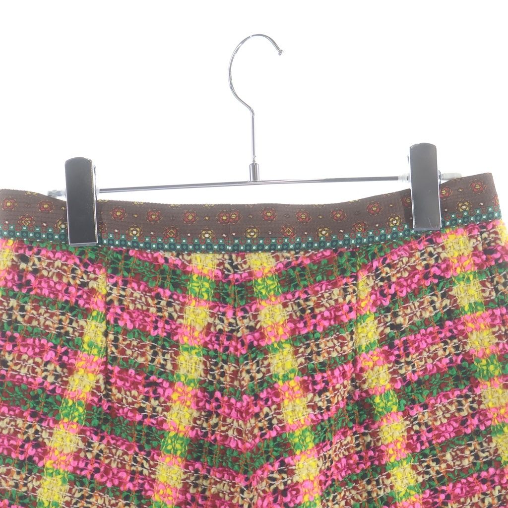 Gucci Check Allover Tweed Shorts Multicolor — view 4