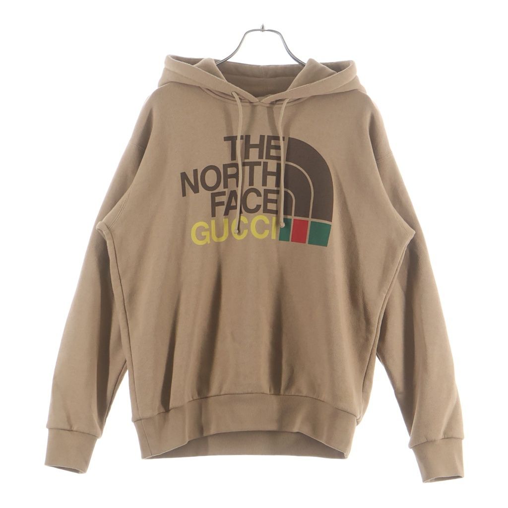 Gucci the North Face Cotton Hoodie the Front Logo Print Pullover Sweatshirt