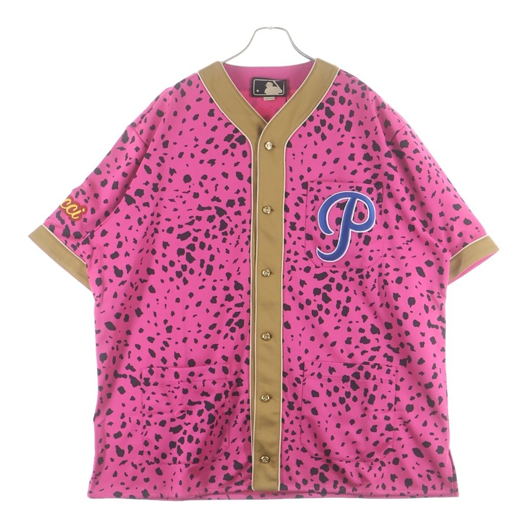 Gucci Mlb Animal Bowlling SS Shirts Bow Ring Short Sleeve Shirt All Over