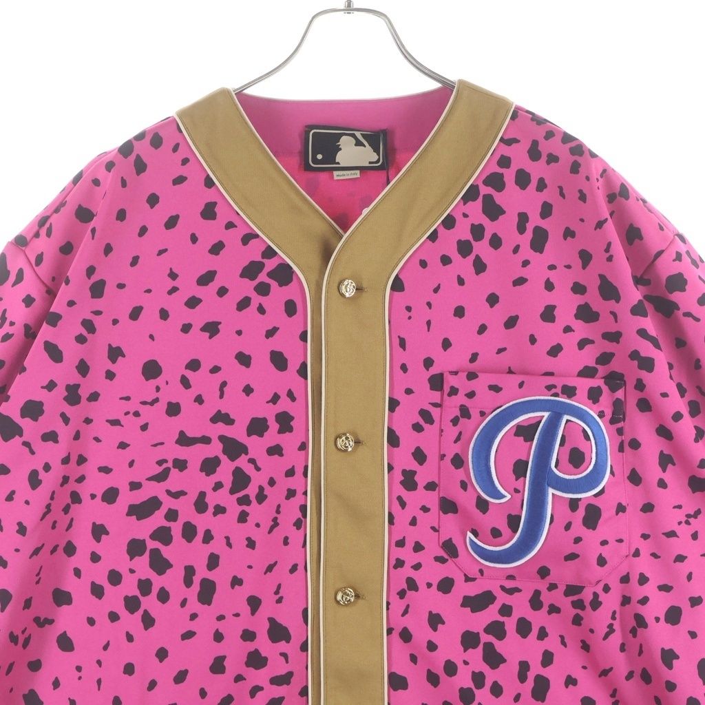 Gucci Mlb Animal Bowlling SS Shirts Bow Ring Short Sleeve Shirt All Over — view 3