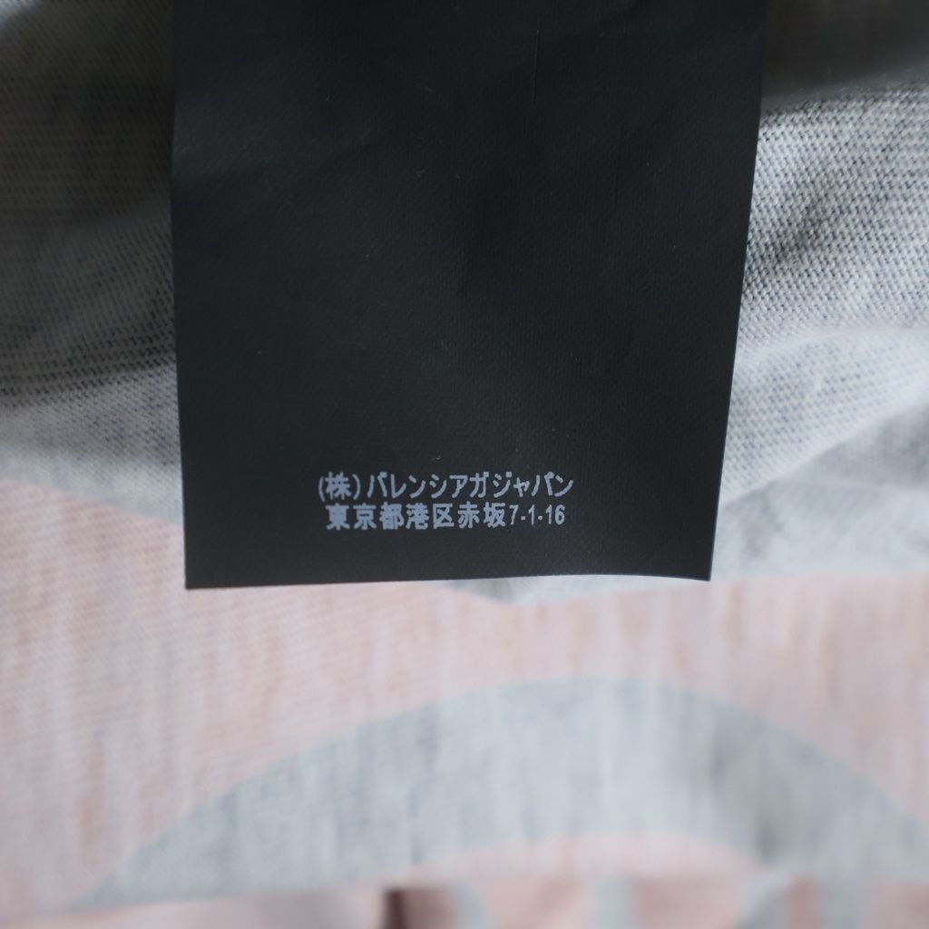 Balenciaga Big Logo Oversized Polo Shirt Big Oversize Long Sleeve Orange — view 8