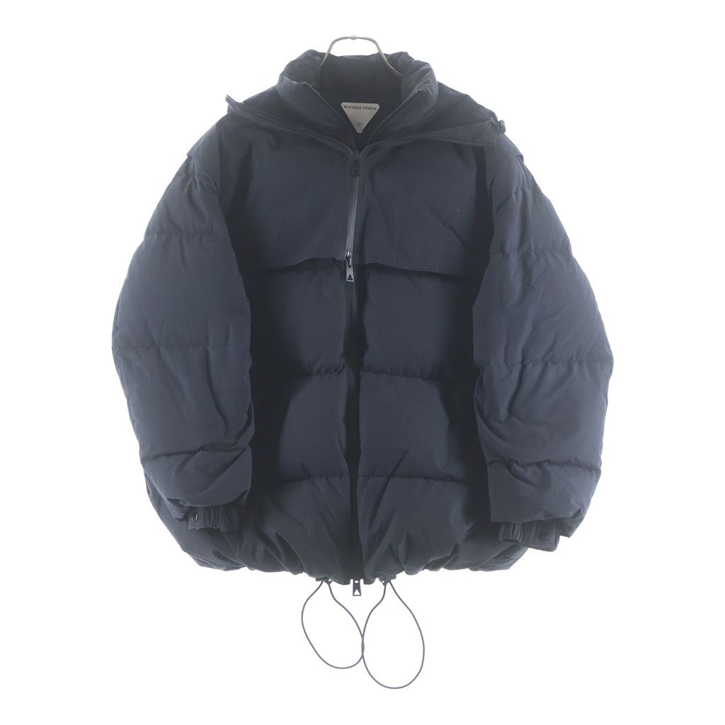 Bottega Veneta Down Jacket Hooded Black