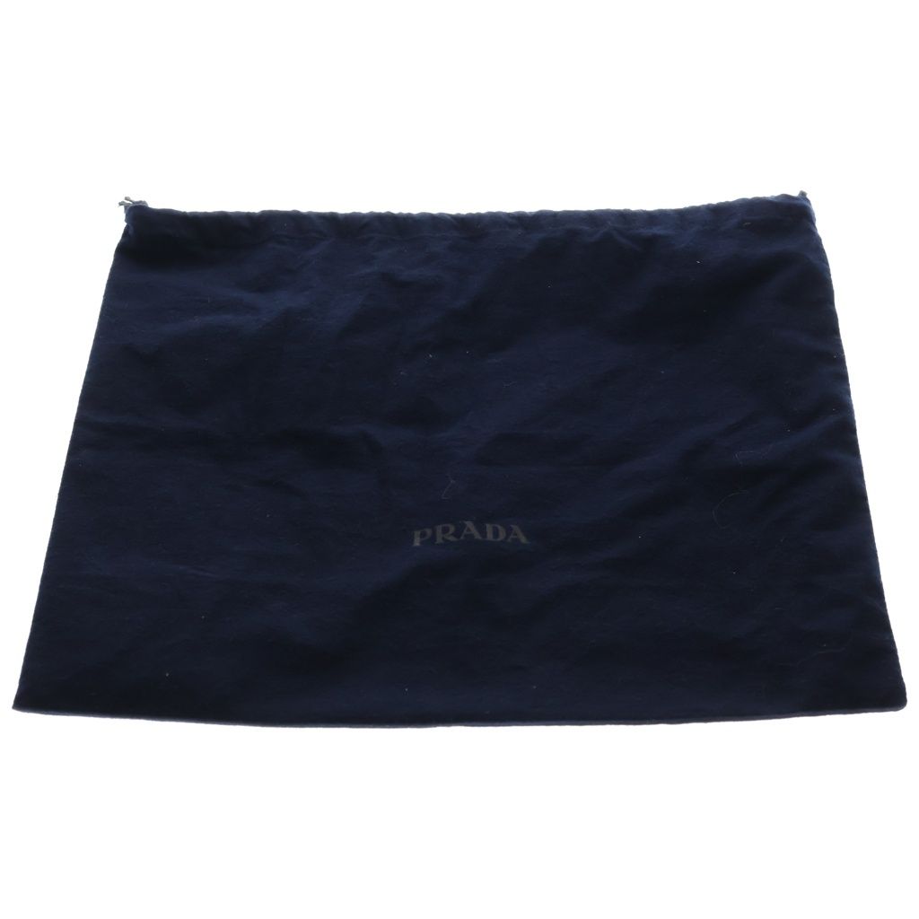 Prada Belt Bag Black Nylon Silver — view 6