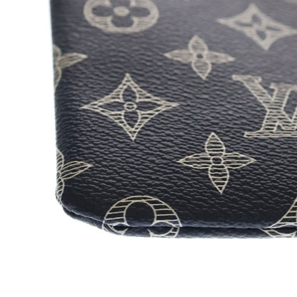 Louis Vuitton Monogram Ink Upside Down Jacket Pochette Apollo Clutch Case Pouch — view 5