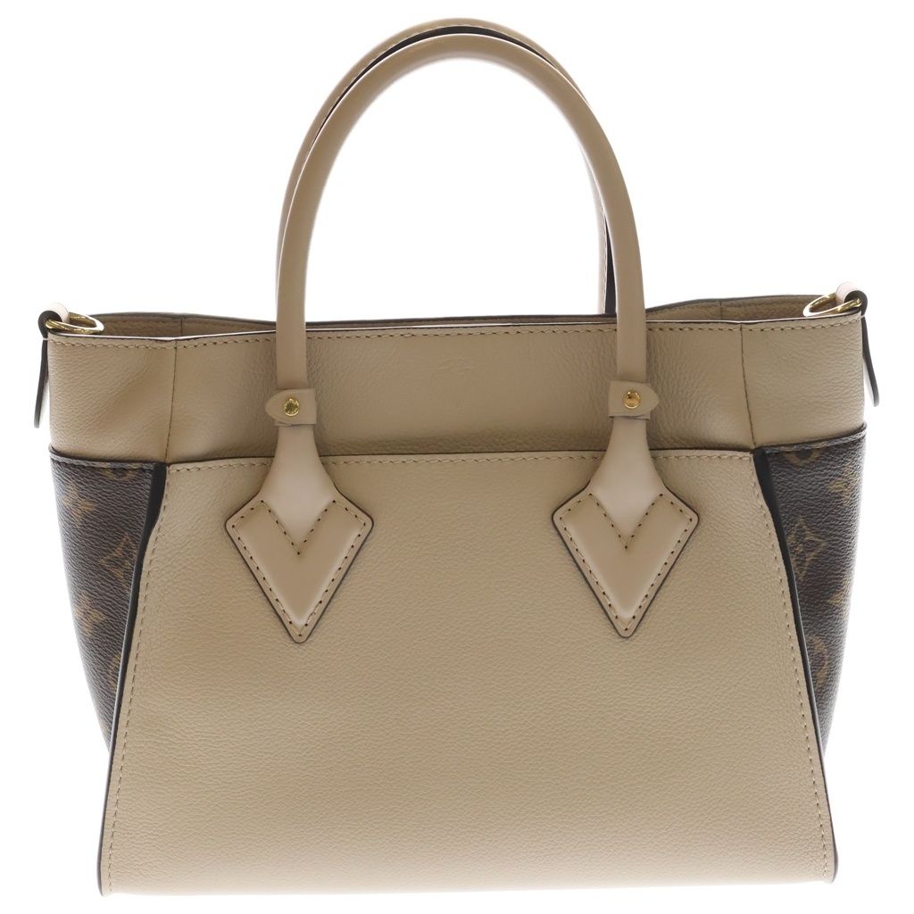 Louis Vuitton on My Side PM Monogram Leather 2-Way Bag Gold Beige Brown — view 2