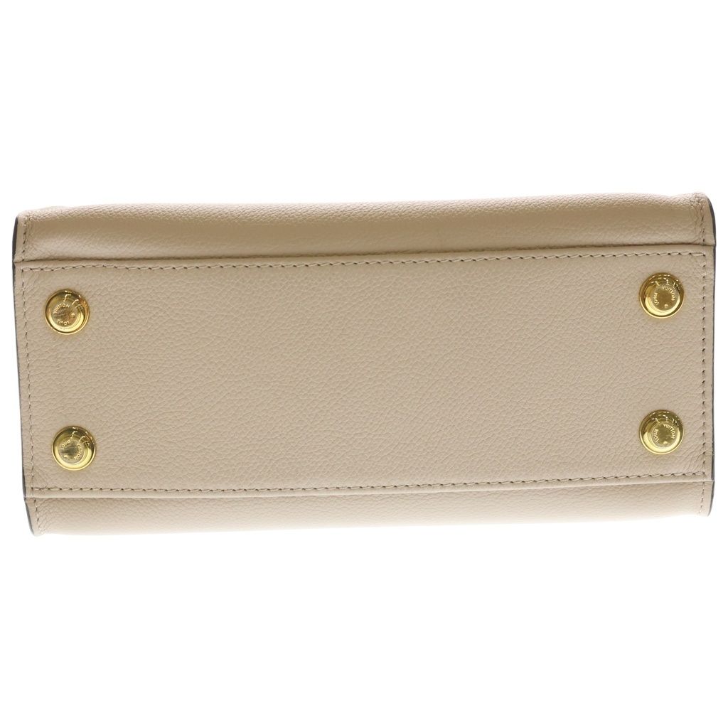Louis Vuitton on My Side PM Monogram Leather 2-Way Bag Gold Beige Brown — view 5