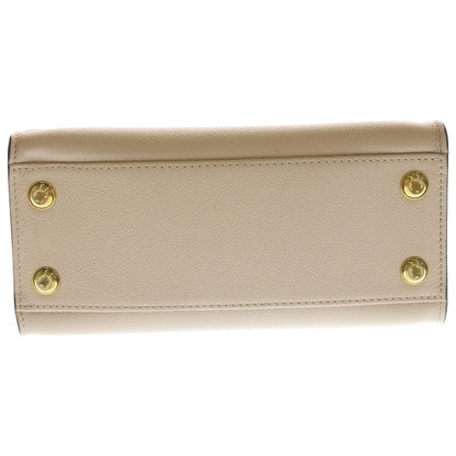 Louis Vuitton on My Side PM Monogram Leather 2-Way Bag Gold Beige Brown — view 5