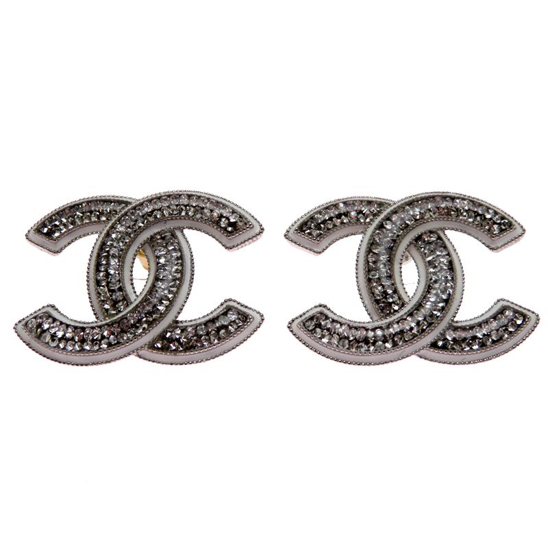 Chanel Earrings Silver