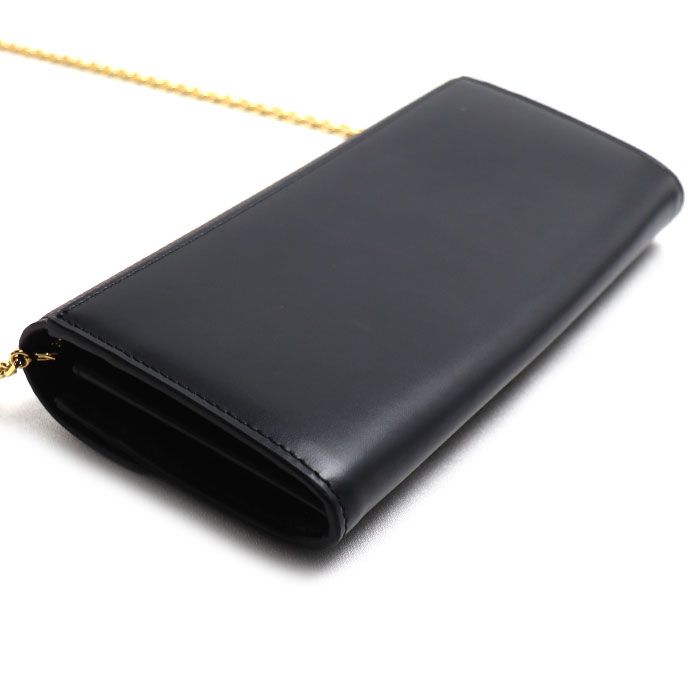 Fendi FF Diamond Chain Wallet Black — view 2