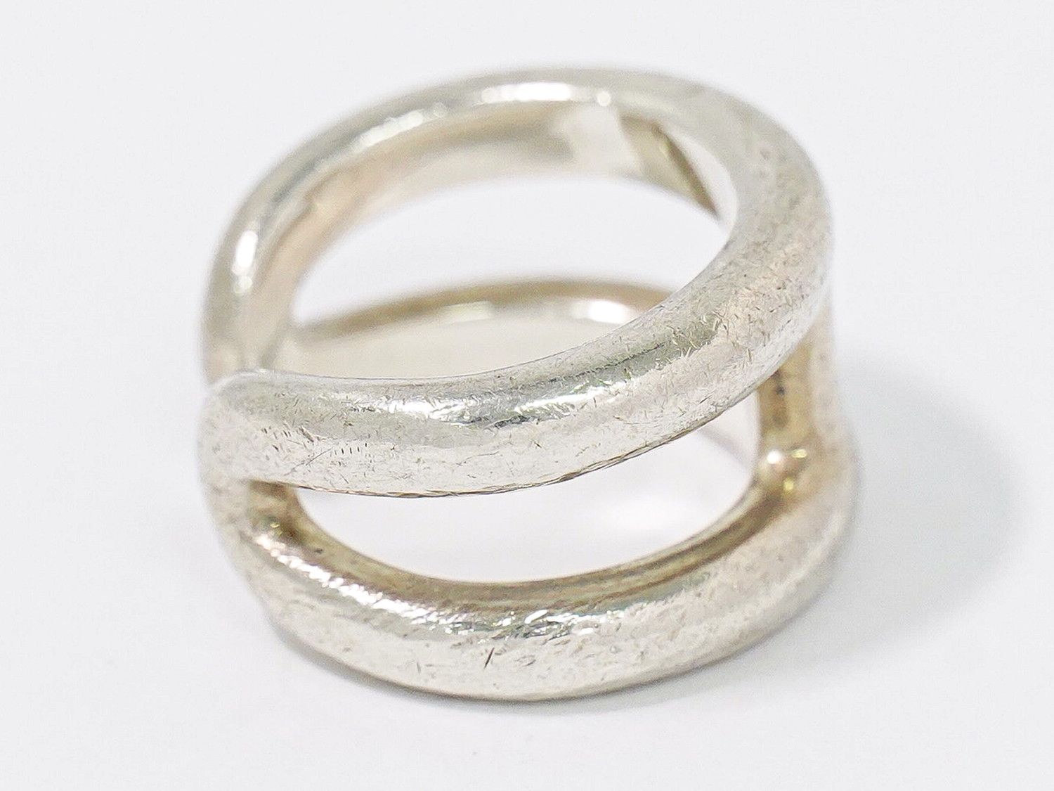 Hermes Osmose Ring 53 Silver — view 4