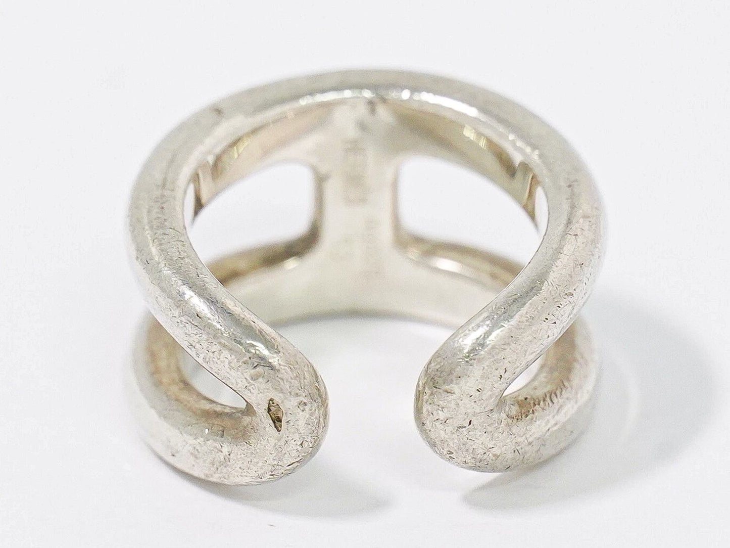 Hermes Osmose Ring 53 Silver — view 3