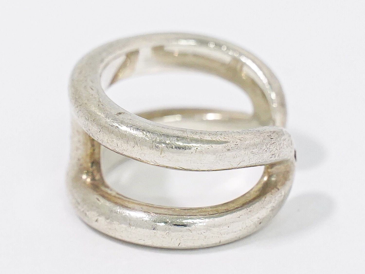 Hermes Osmose Ring 53 Silver — view 2