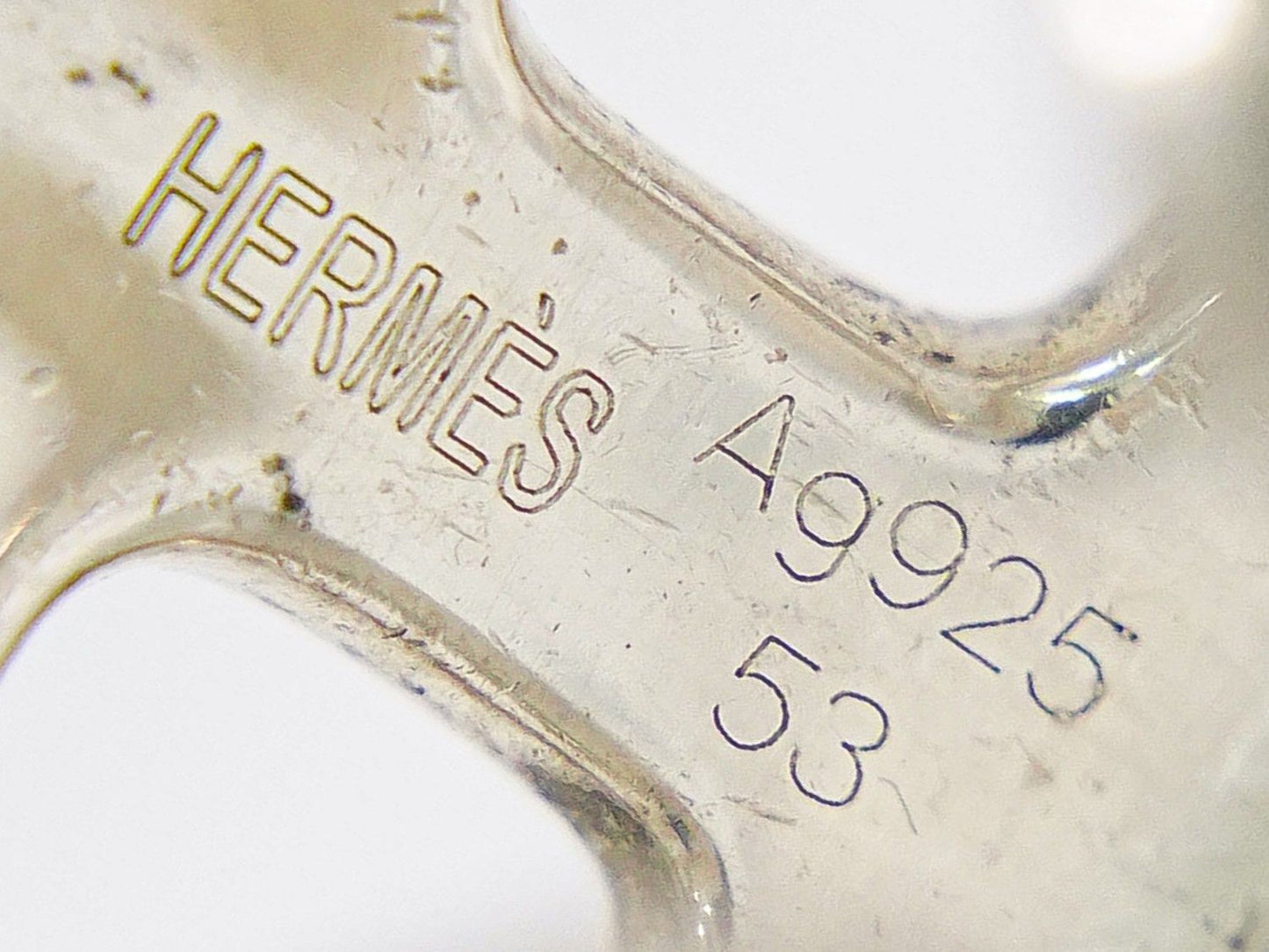 Hermes Osmose Ring 53 Silver — view 9