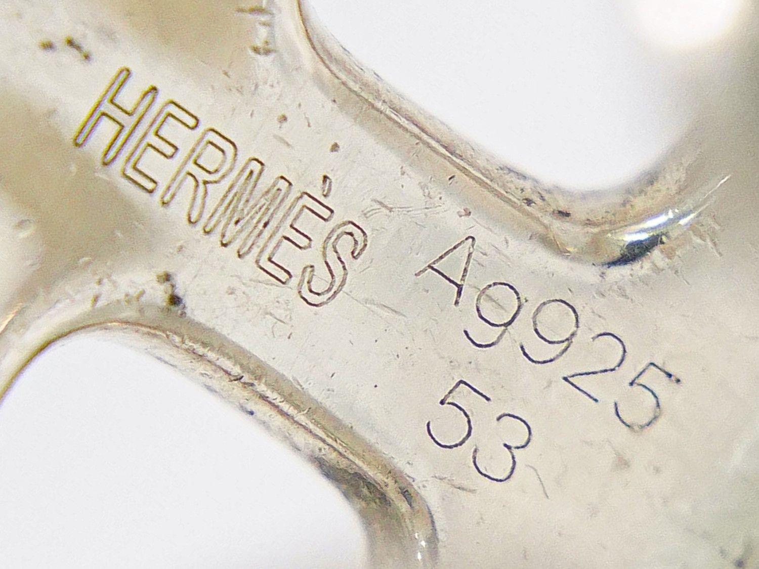 Hermes Osmose Ring 53 Silver — view 9