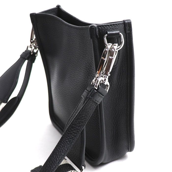 Prada Vitello Daino Shoulder Bag Black — view 2