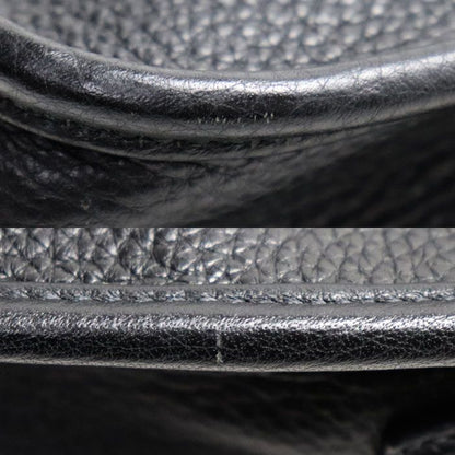 Prada Vitello Daino Shoulder Bag Black — view 7