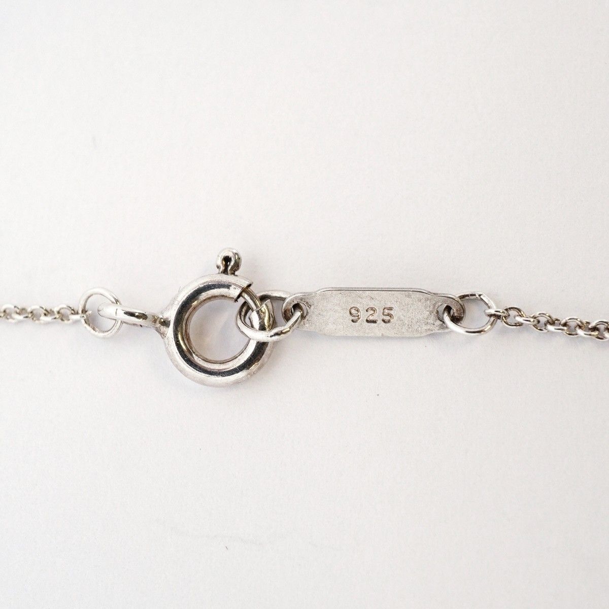 Tiffany & Co Necklace Double Drop Heart 925 Sterling Silver — view 5
