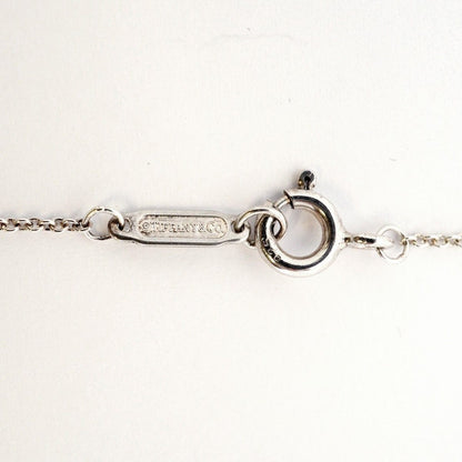 Tiffany & Co Necklace Double Drop Heart 925 Sterling Silver — view 4