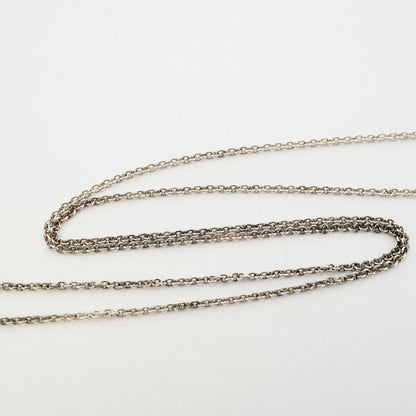 Tiffany & Co Necklace Double Drop Heart 925 Sterling Silver — view 7