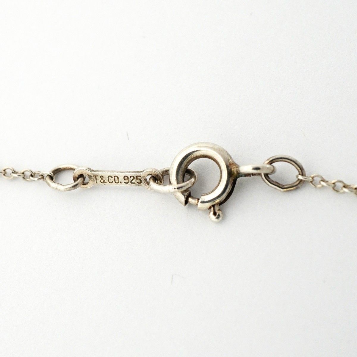Tiffany & Co Necklace Open Cross 925 Sterling Silver — view 4