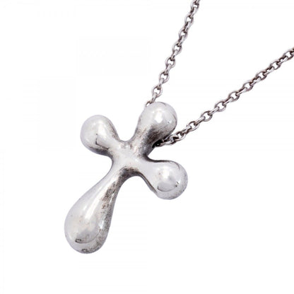 Tiffany & Co Necklace Small Cross 925 Sterling Silver