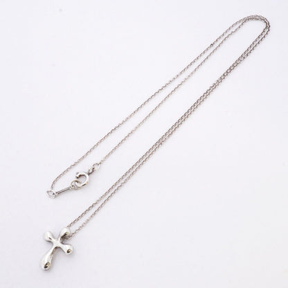 Tiffany & Co Necklace Small Cross 925 Sterling Silver — view 3