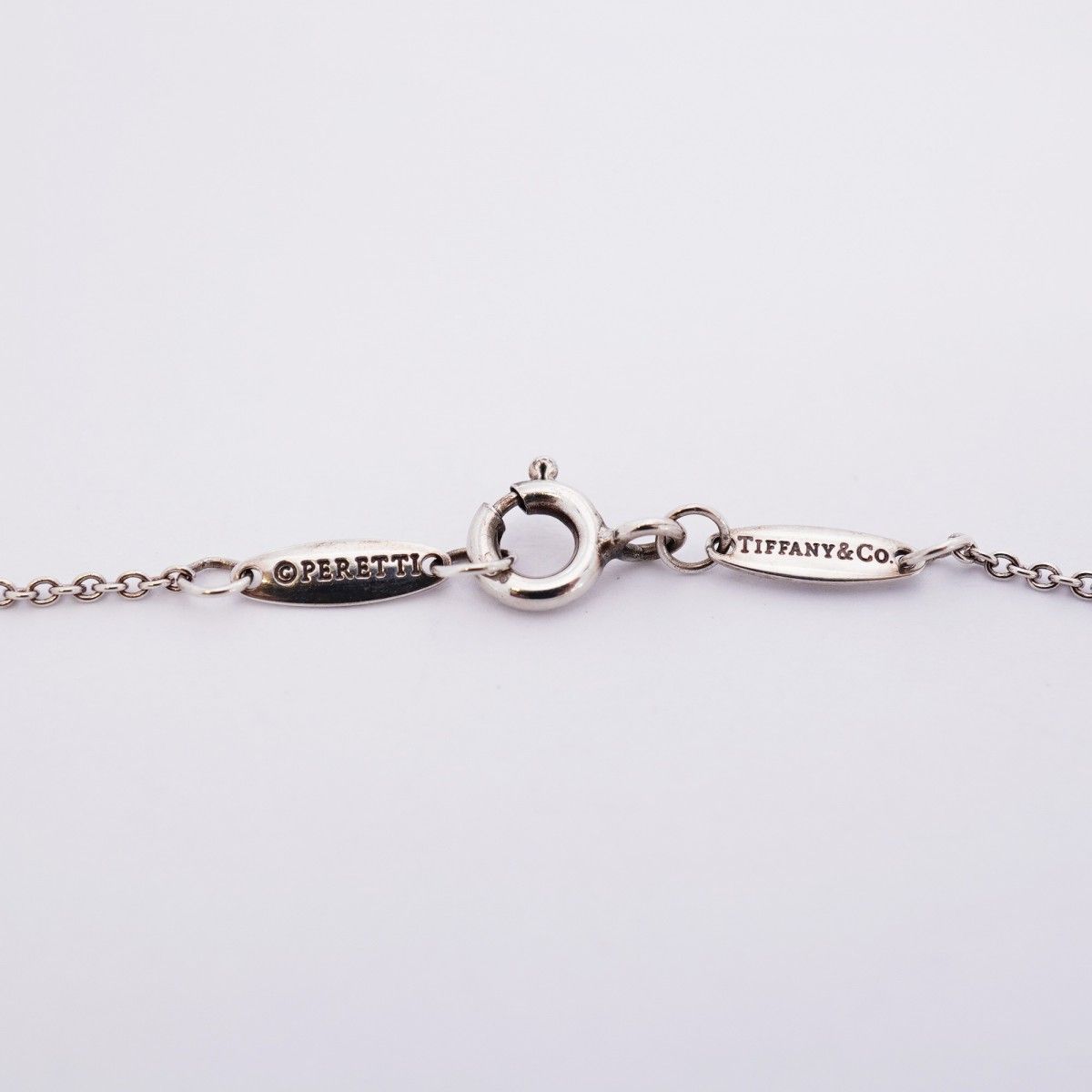 Tiffany & Co Necklace by the Yard 925 Sterling Silver Diamond — view 4