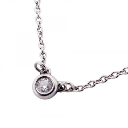 Tiffany & Co Necklace by the Yard 925 Sterling Silver Diamond