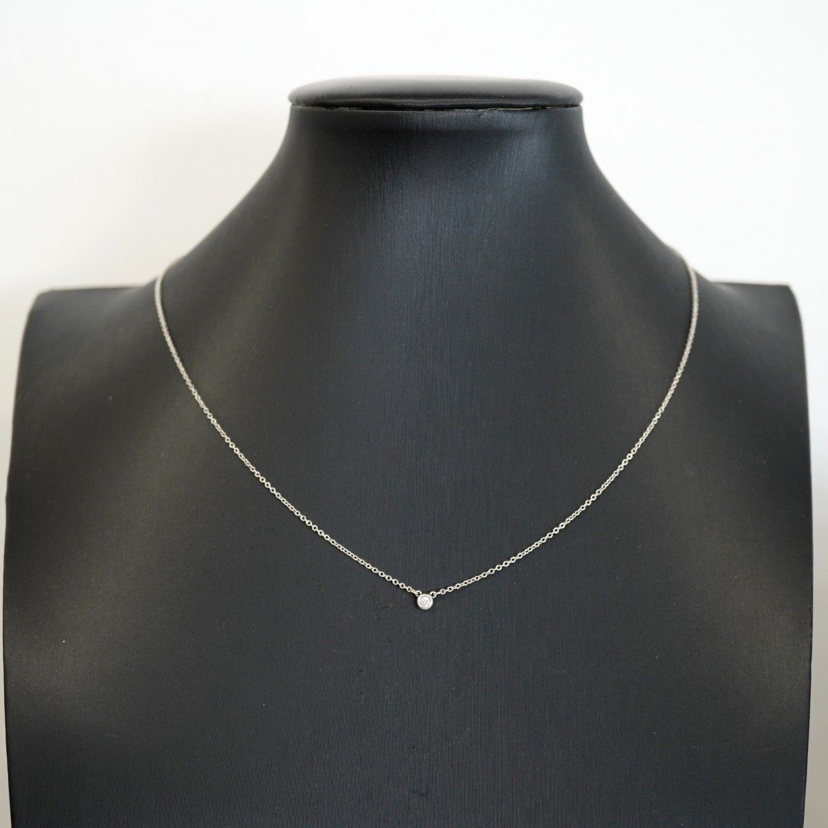 Tiffany & Co Necklace by the Yard 925 Sterling Silver Diamond — view 7