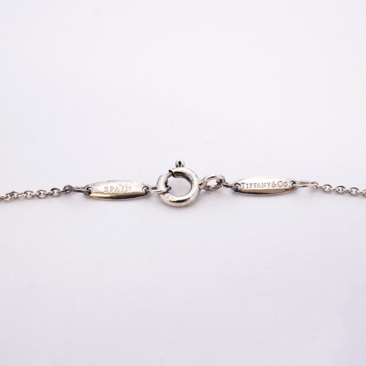 Tiffany & Co Bracelet by the Yard 925 Sterling Silver Diamond — view 4