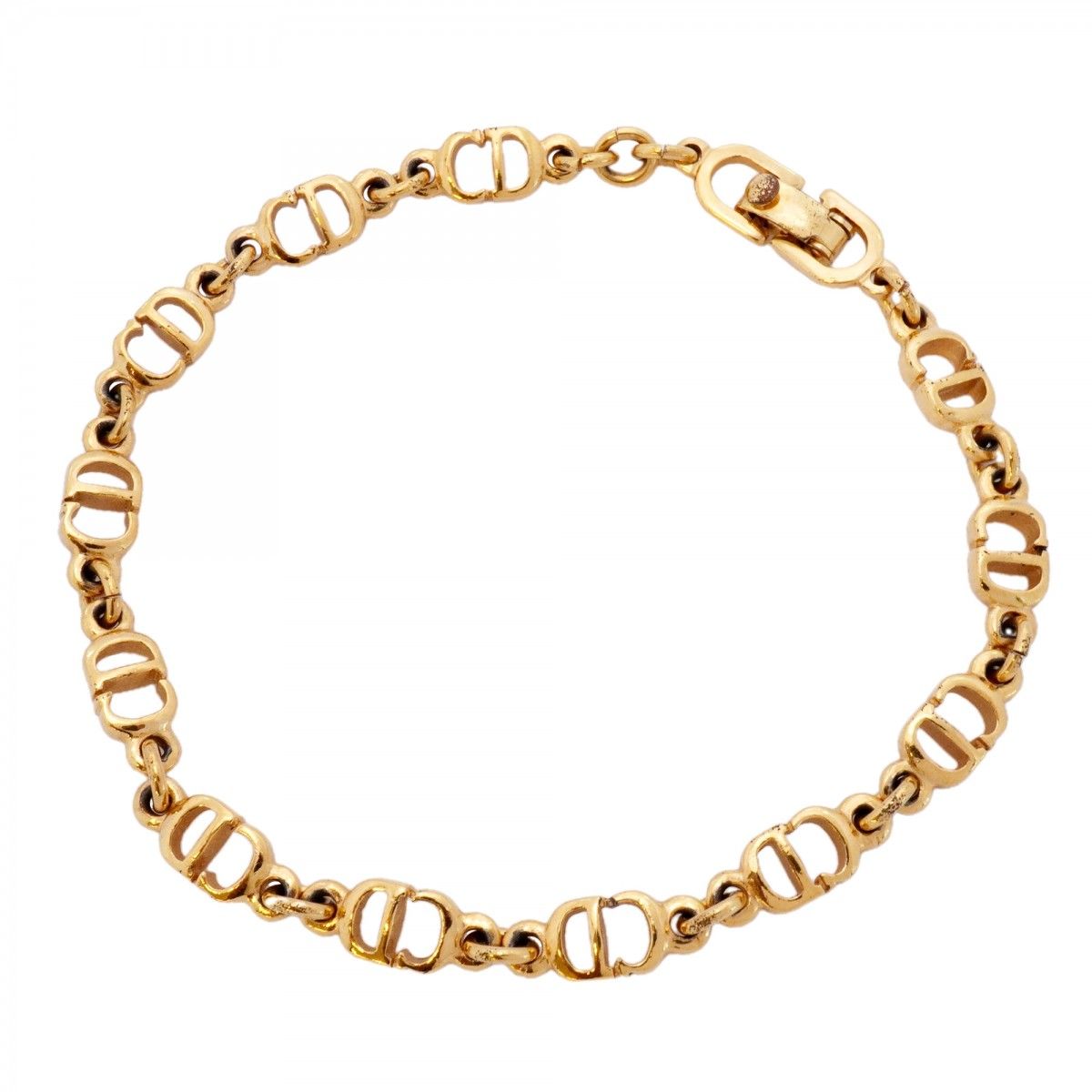 Dior Bracelet CD Logo Gold Plated