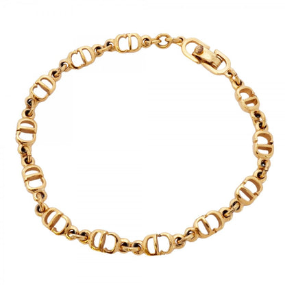Dior Bracelet CD Logo Gold Plated