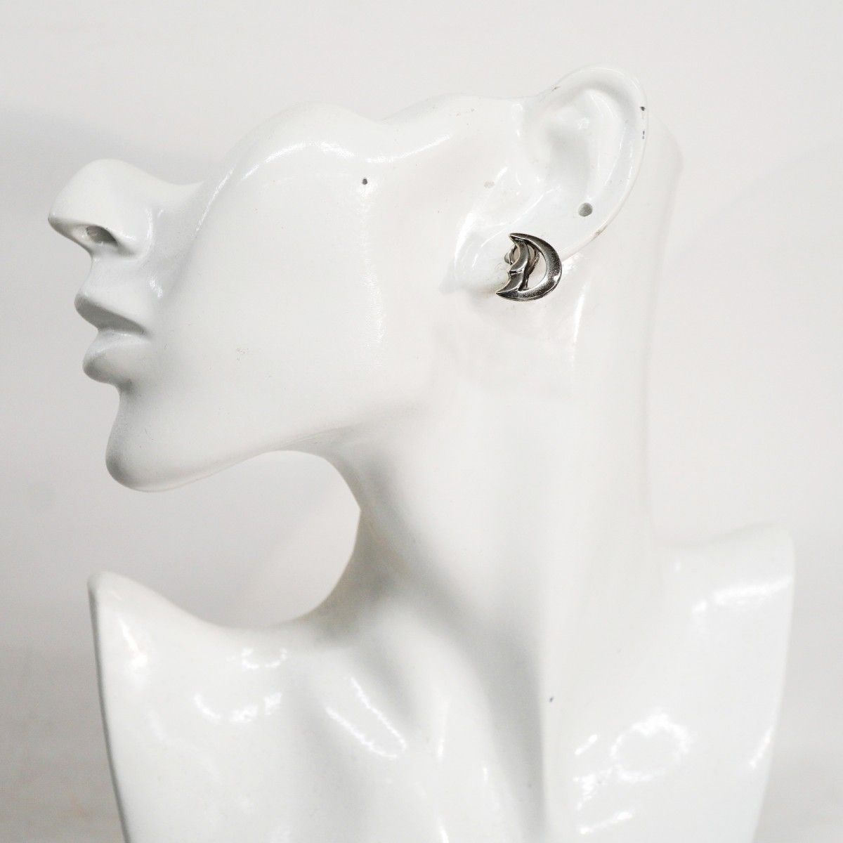 Tiffany & Co Earrings Crescent 925 Sterling Silver — view 5