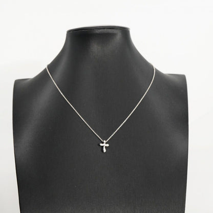 Tiffany & Co Necklace Small Cross 925 Sterling Silver — view 6