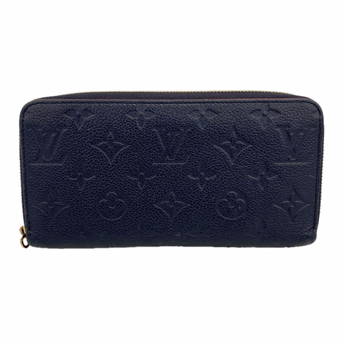 Louis Vuitton Wallet Monogram Empreinte Zippy Blue