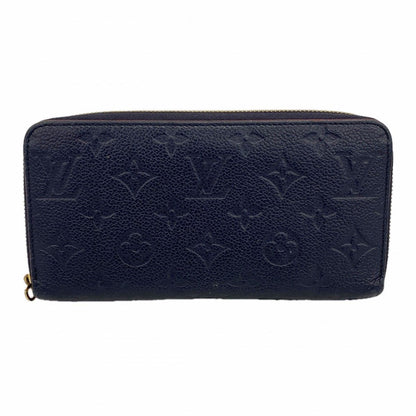 Louis Vuitton Wallet Monogram Empreinte Zippy Blue