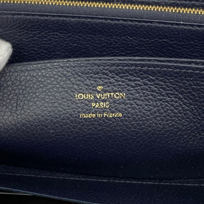 Louis Vuitton Wallet Monogram Empreinte Zippy Blue — view 4