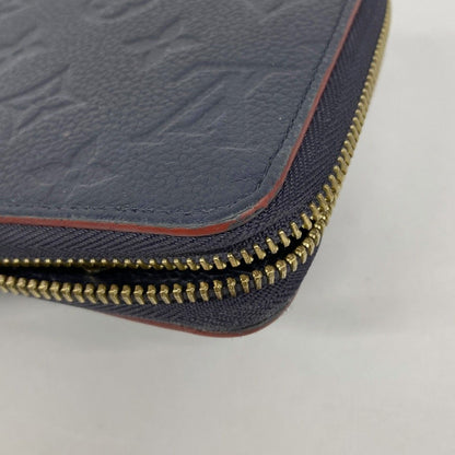 Louis Vuitton Wallet Monogram Empreinte Zippy Blue — view 7